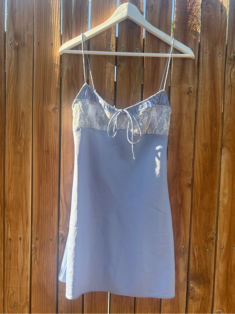 Urban Outfitters perrie Lace-Trim Slip Dress